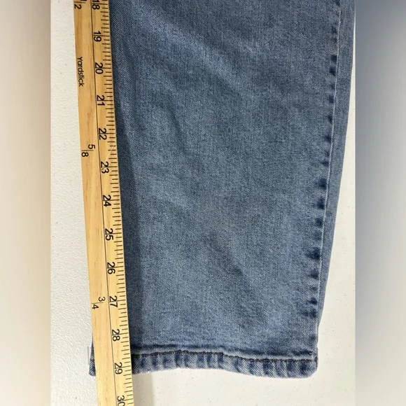 Levis 550 Men’s Size 40x30 Relaxed Fit Straight Denim Blue Jeans Cotton - Picture 12 of 12